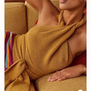 NWOT Free people beach orchid multi way convertible shirt